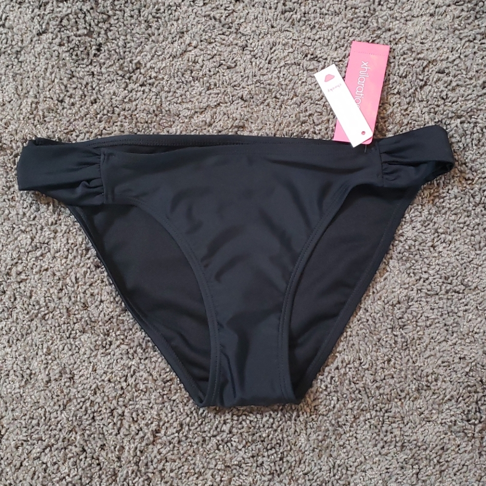 Black bikini bottoms
